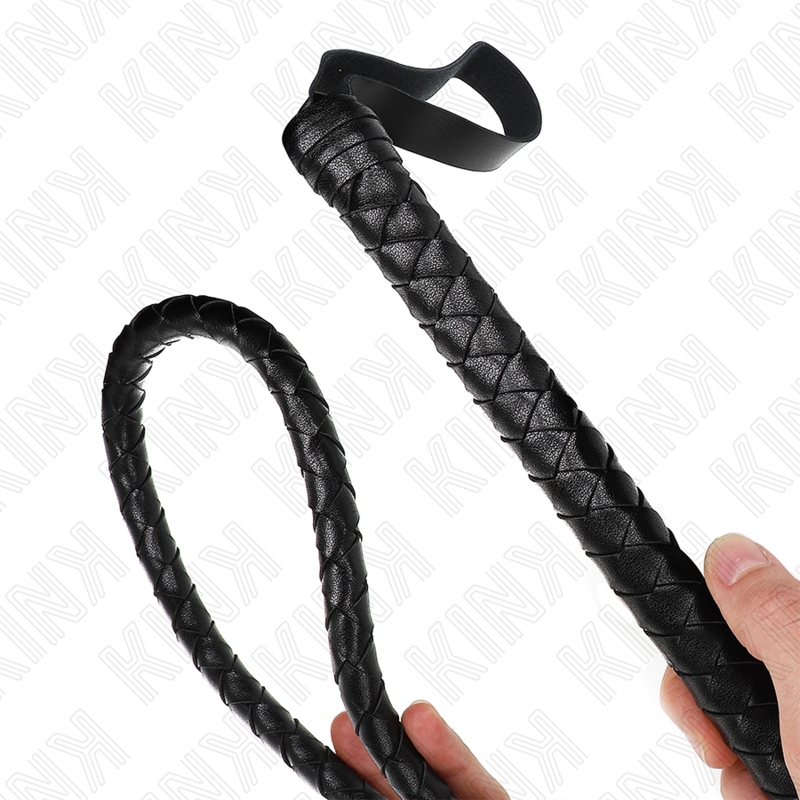 KINK - CHICOTE DE COBRA LONGO PRETO 210 CM