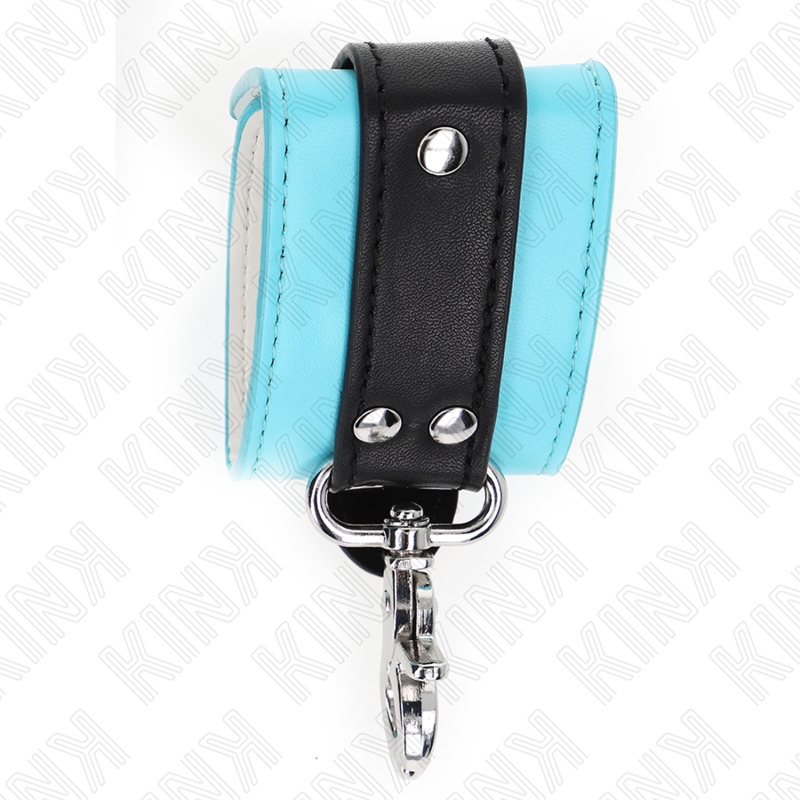 KINK - PULSEIRAS AJUSTÁVEIS PREMIUM PRETO/AZUL 21-28 CM X 5,5 CM