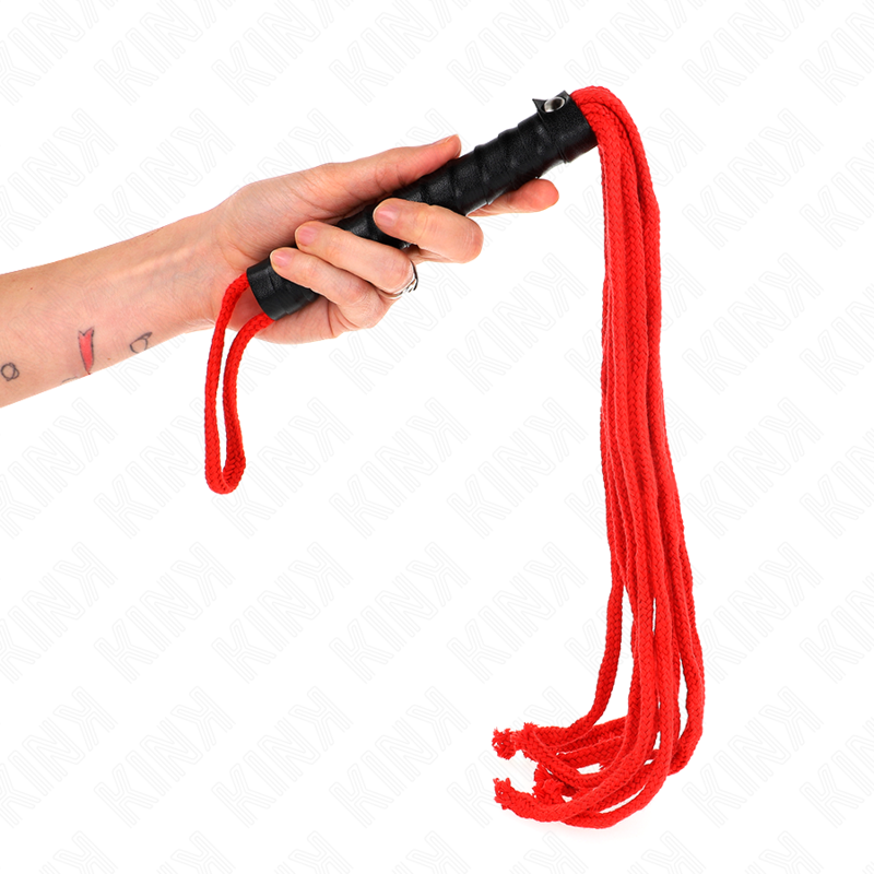 KINK - RED ROPE WHIP 56 CM