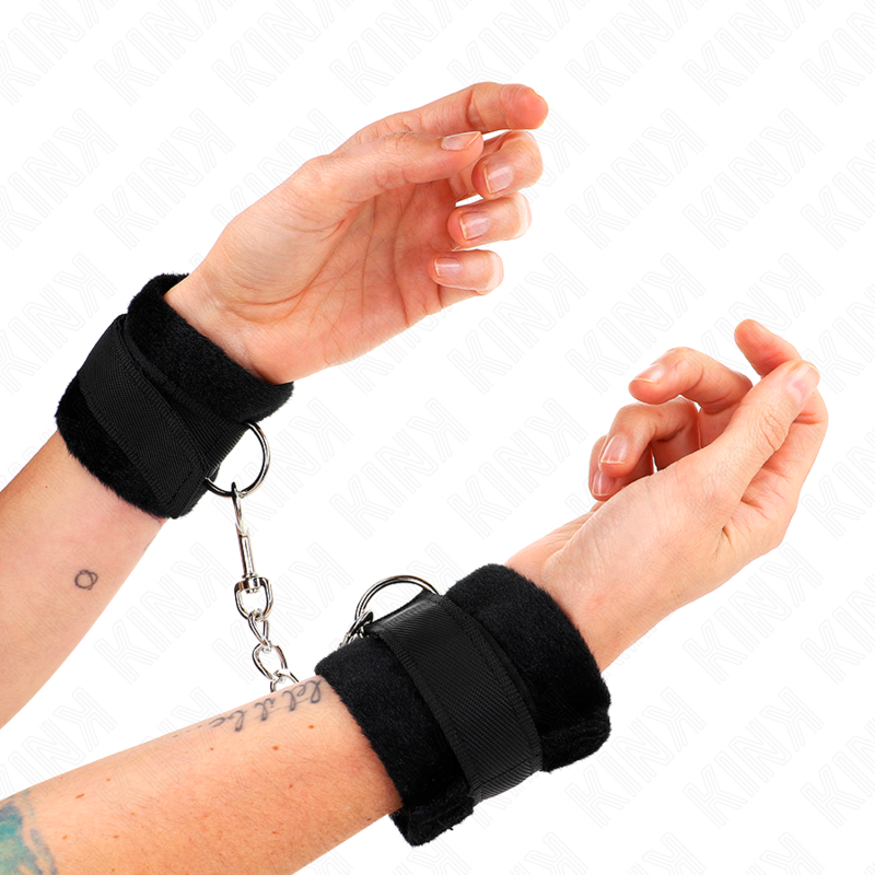 KINK - BEGINNER WRISTBANDS BLACK 30 X 7 CM