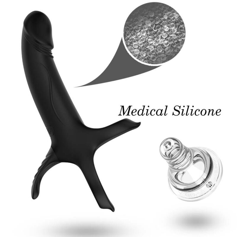 ARMONY - DILDO COM ANEL E VIBRADOR