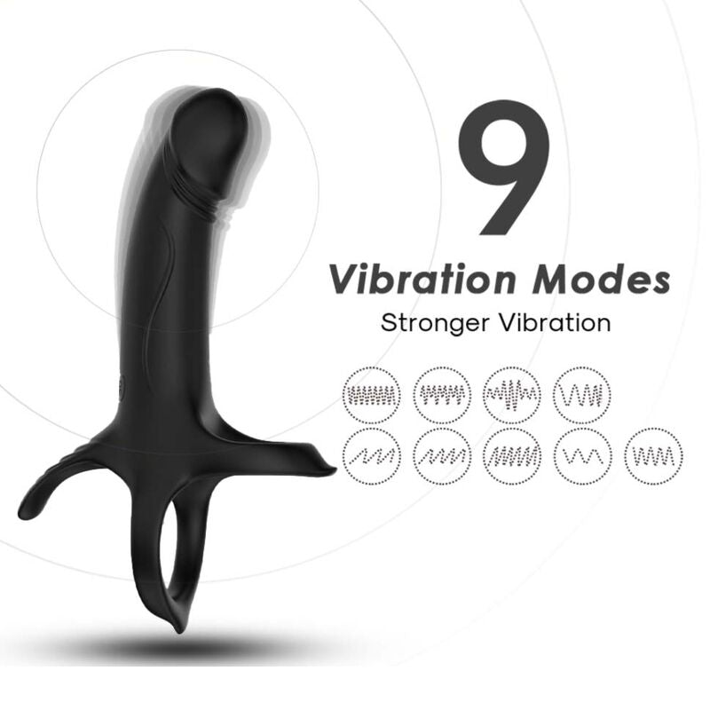 ARMONY - DILDO COM ANEL E VIBRADOR