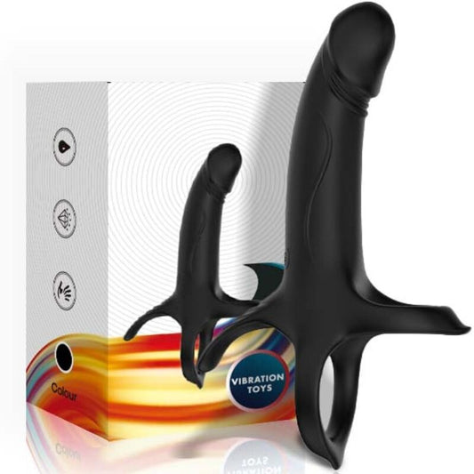 ARMONY - DILDO COM ANEL E VIBRADOR