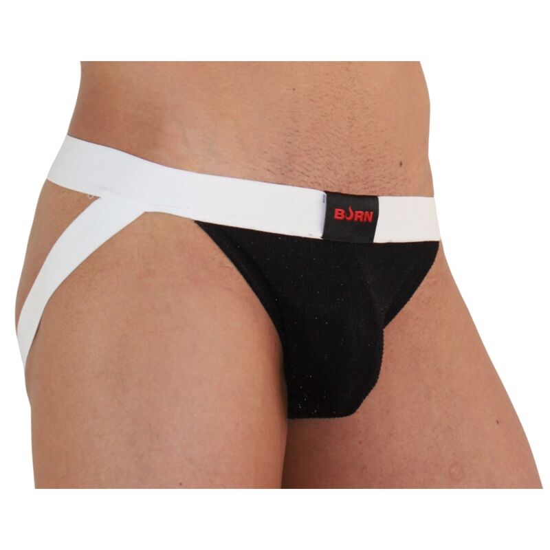 BURN - 004 PRETO/BRANCO BRILHANTE JOCK S