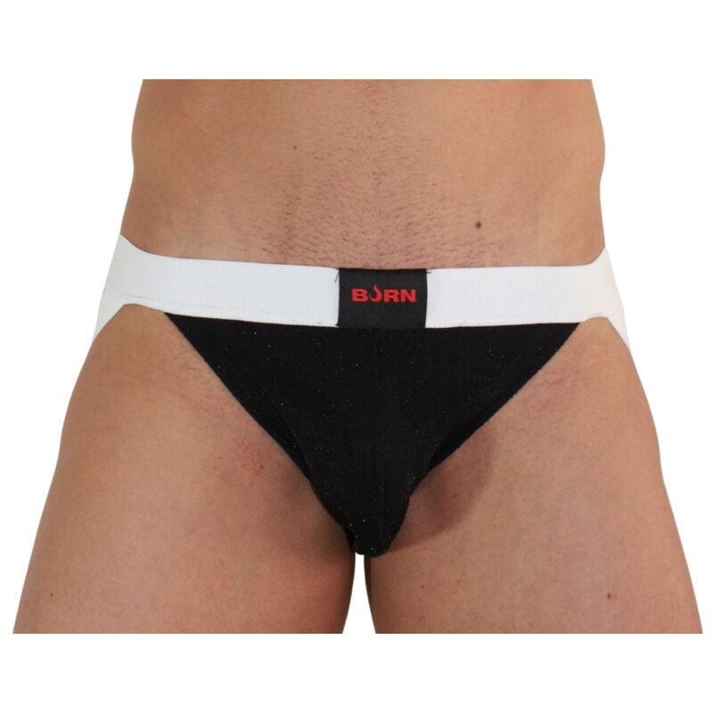 BURN - 004 PRETO/BRANCO BRILHANTE JOCK S