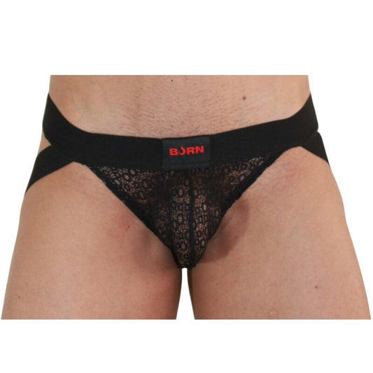 QUEIMAR - 005 BLACK LINGERIE JOCK S