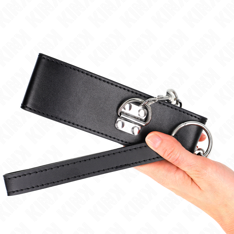 KINK - COLLAR CON CORREA 65 CM ANCHO NEGRO AJUSTABLE 33.5-41 CM X 5 CM