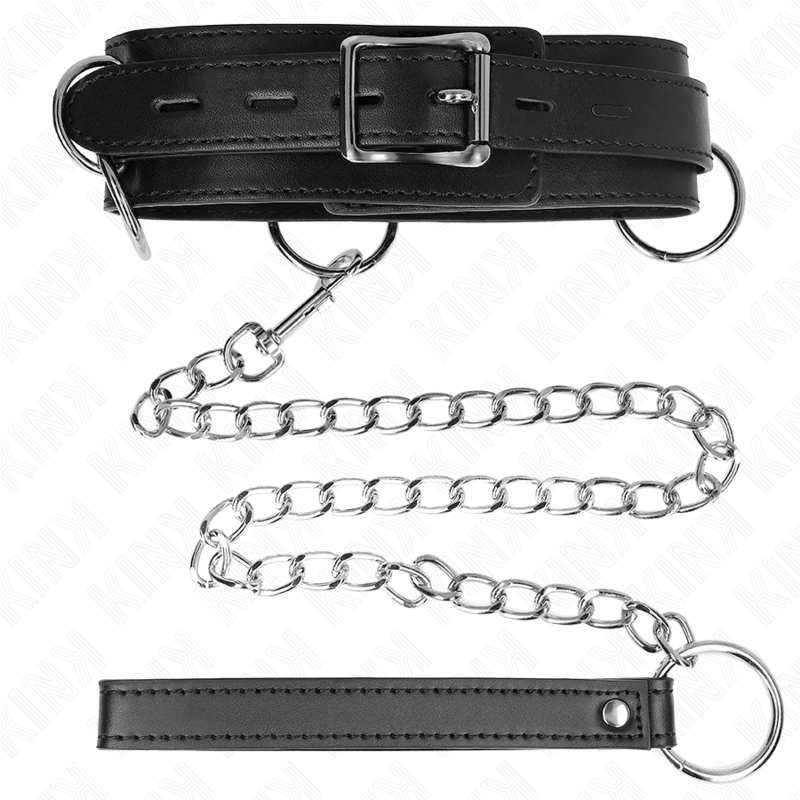 KINK - 80 CM BONDAGE 3 ARGOLAS 53 X 5 CM CINTO COLEIRA