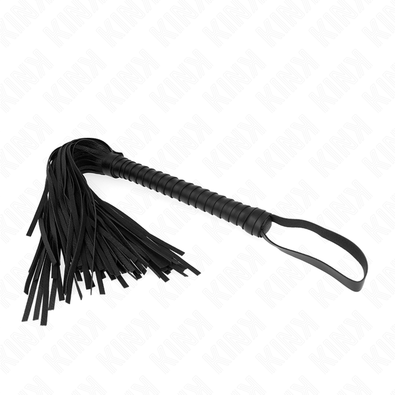 KINK - WHIP WITH BLACK TEXTURED HANDLE 48.5 CM