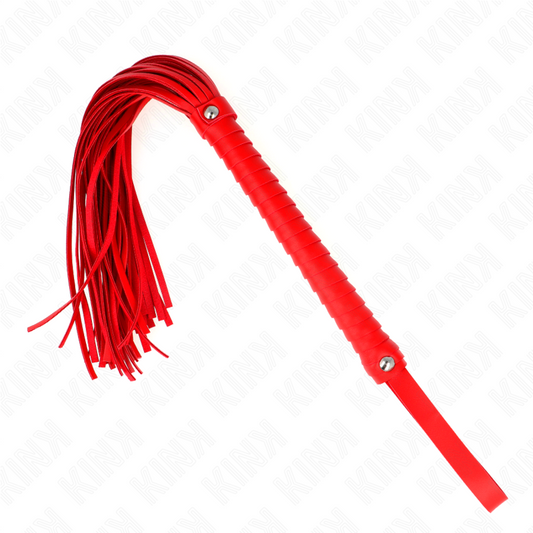 KINK - CHICOTE COM CABO VERMELHO TEXTURIZADO 48,5 CM