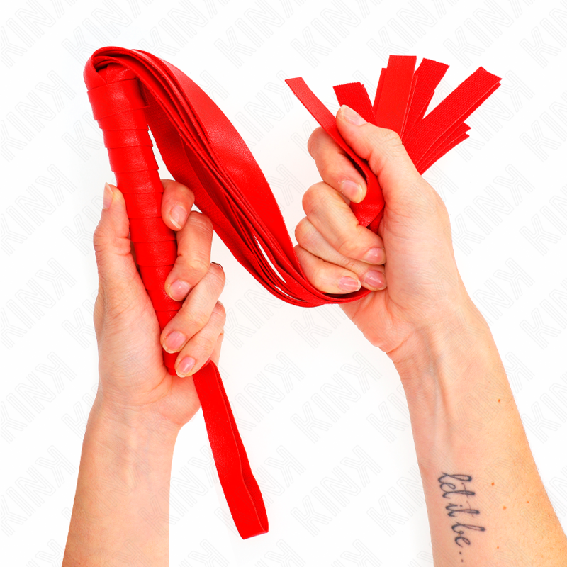 KINK - CHICOTE VERMELHO DE CAUDA LARGA 48,5 CM