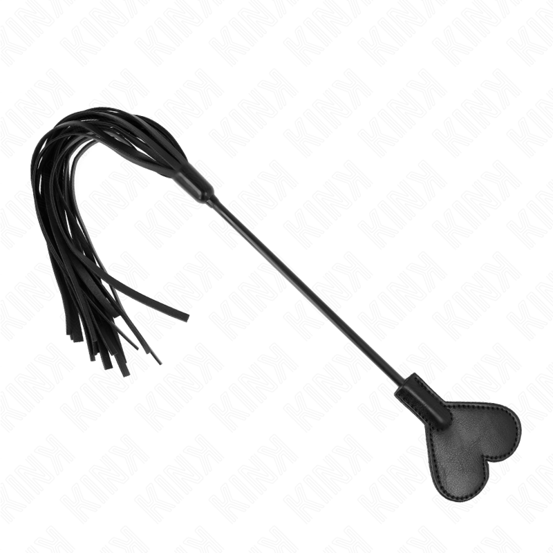 KINK - 35 CM HEART PADDLE RANGE WHIP