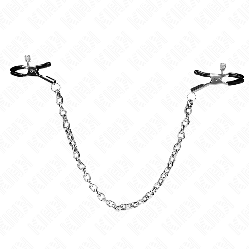 KINK - NIPPLE CLAMPS WITH THICK CHAIN ​​30 CM