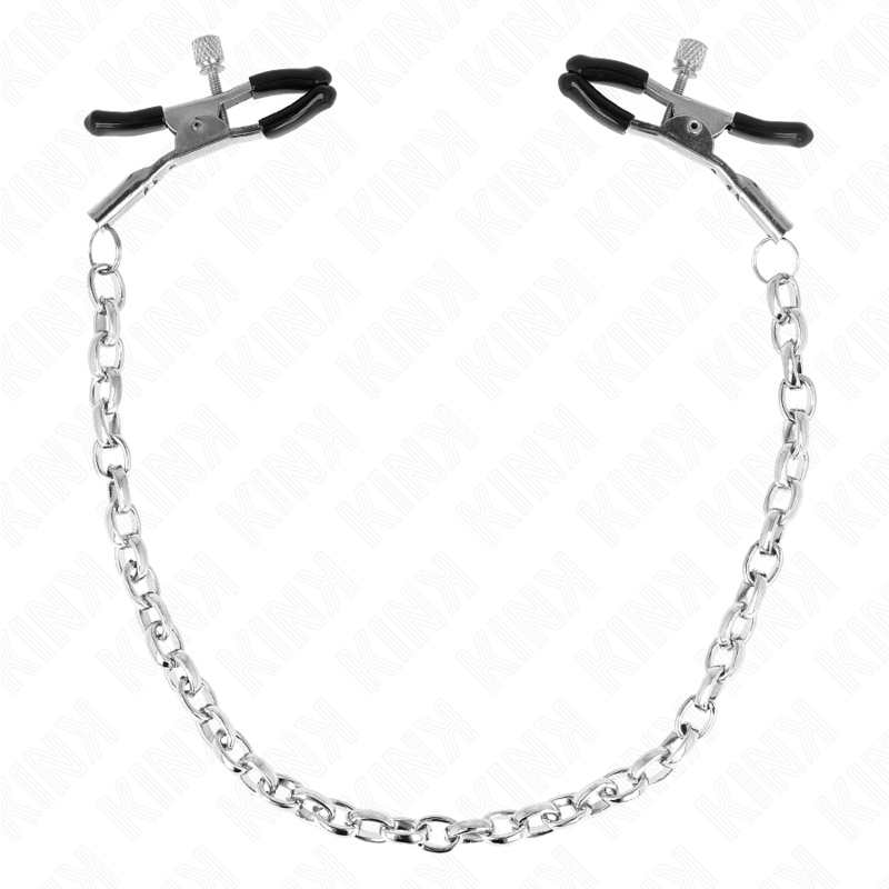 KINK - NIPPLE CLAMPS WITH THICK CHAIN ​​30 CM