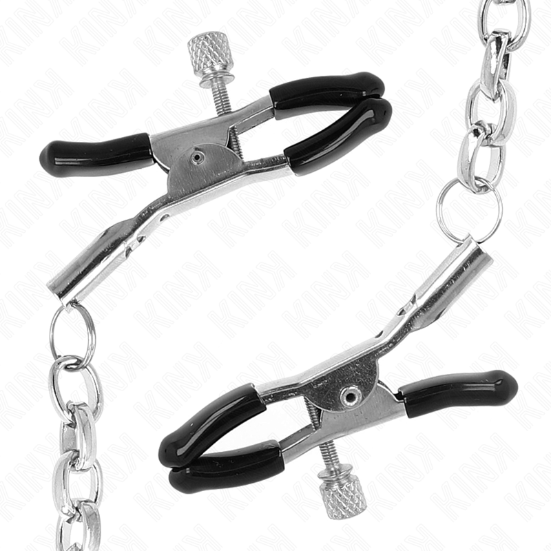 KINK - NIPPLE CLAMPS WITH THICK CHAIN ​​30 CM