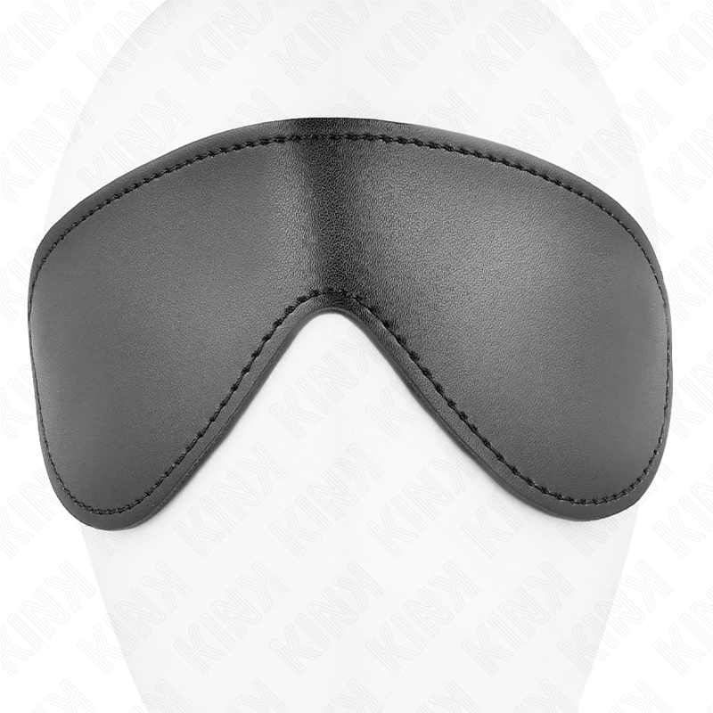 KINK - SIMPLE LEATHER BLINDFOLD 19.5 x 7.5 CM