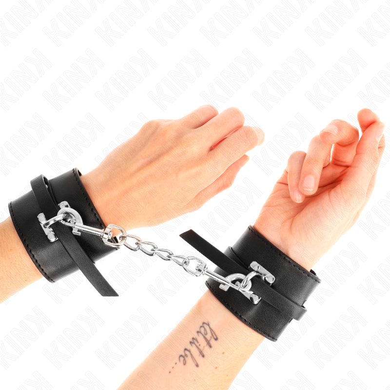 KINK - PULSEIRAS DELUXE COM FECHO DE CADEADO AJUSTÁVEL 14,5-21 CM X 6 CM