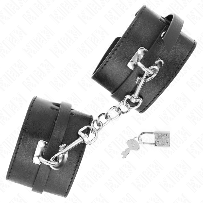 KINK - PULSEIRAS DELUXE COM FECHO DE CADEADO AJUSTÁVEL 14,5-21 CM X 6 CM