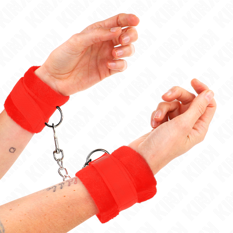 KINK - BEGINNER WRISTBANDS RED 30 X 7 CM