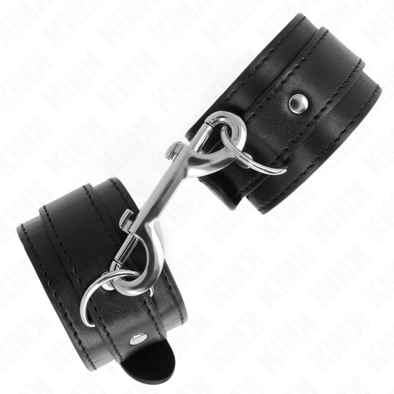 KINK - PULSEIRAS ÚNICAS COM FILEIRA PRETA AJUSTÁVEL DE REBITES 17-28 CM X 5 CM