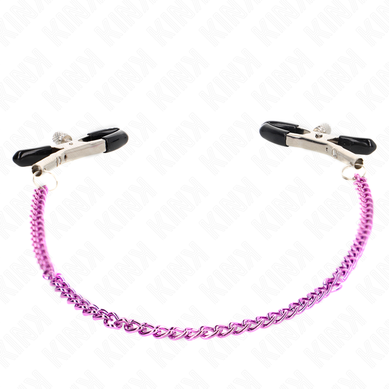 KINK - PURPLE CHAIN ​​NIPPLE CLAMPS 30 CM