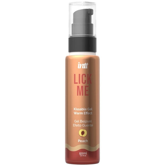 INTT - LICK ME EDIBLE PEACH FLAVOR GEL WITH HEAT EFFECT