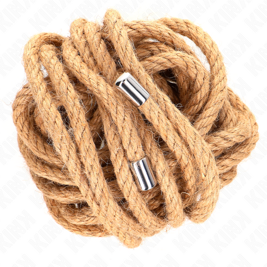 KINK - 5 METERS HEMP ROPE WITH METAL HEAD