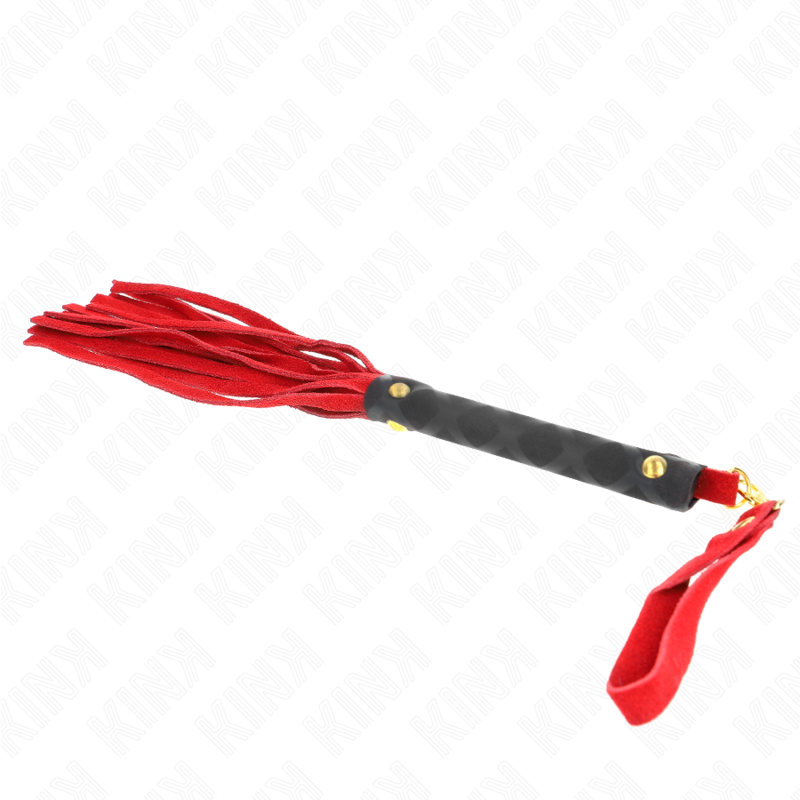 KINK - RED SUEDE MINI WHIP 30 CM