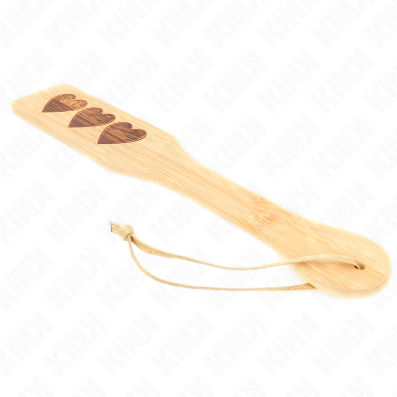 KINK - HEART DESIGN BAMBOO SHOVEL 32 X 5.5 CM