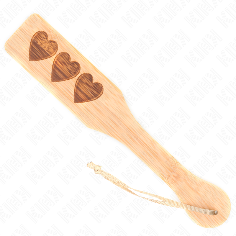 KINK - HEART DESIGN BAMBOO SHOVEL 32 X 5.5 CM