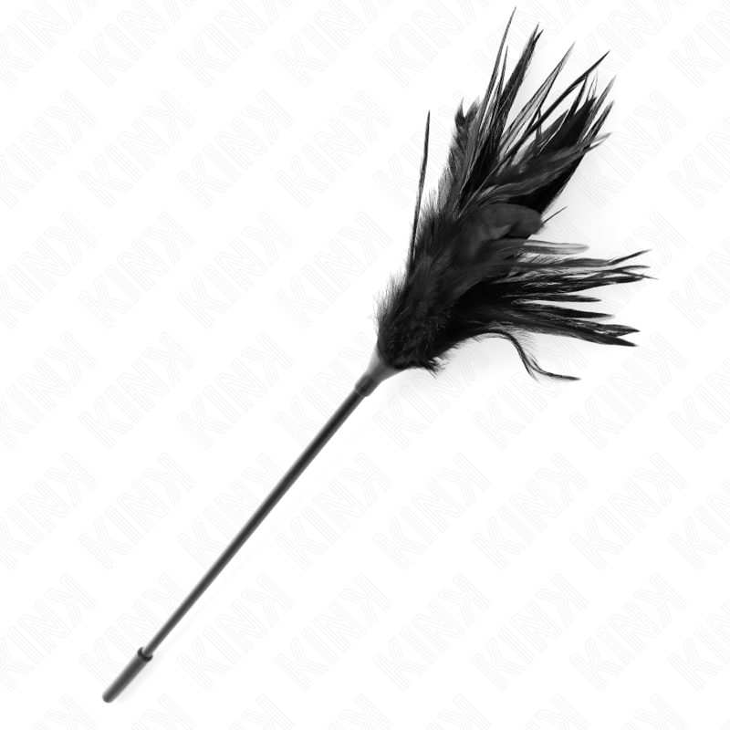 KINK - MULTIPLE TICKLE FEATHERS BLACK 45 CM