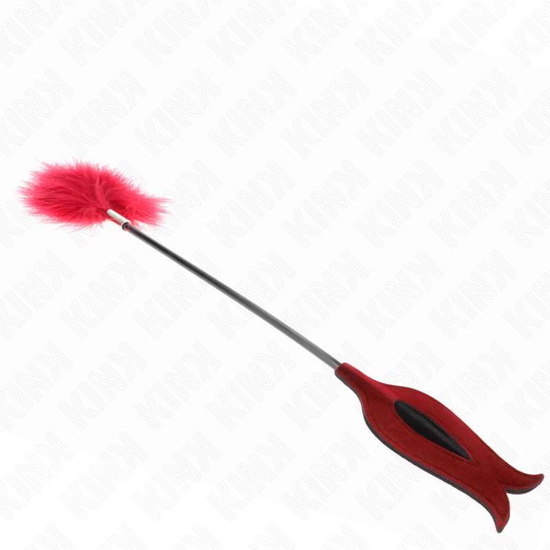 KINK - TICKLE FEATHERS WITH ROSE SHAPED PADDLE 38 CM