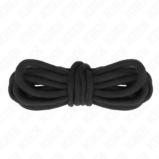 KINK - COTTON ROPE 10 METERS BLACK