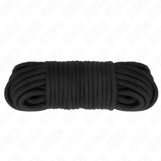 KINK - COTTON ROPE 20 METERS BLACK