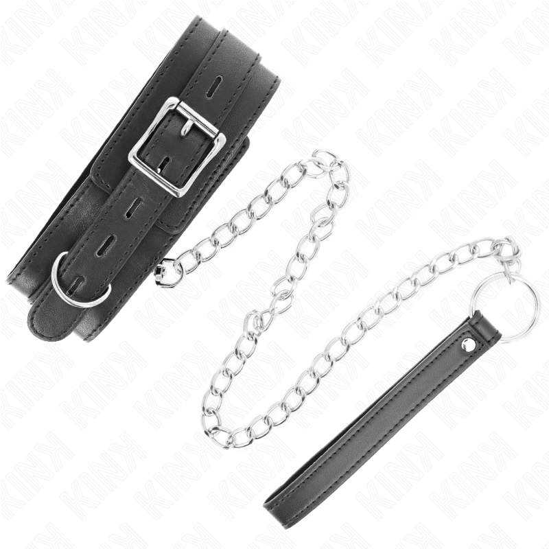 KINK - NECKLACE WITH STRAP 65 CM BLACK 54 X 4.5 CM