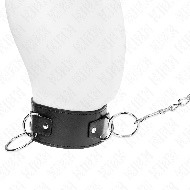 KINK - 65 CM 3 RINGS COLLAR WITH BELT MODEL 2 ADJUSTABLE 36-43 CM X 5 CM