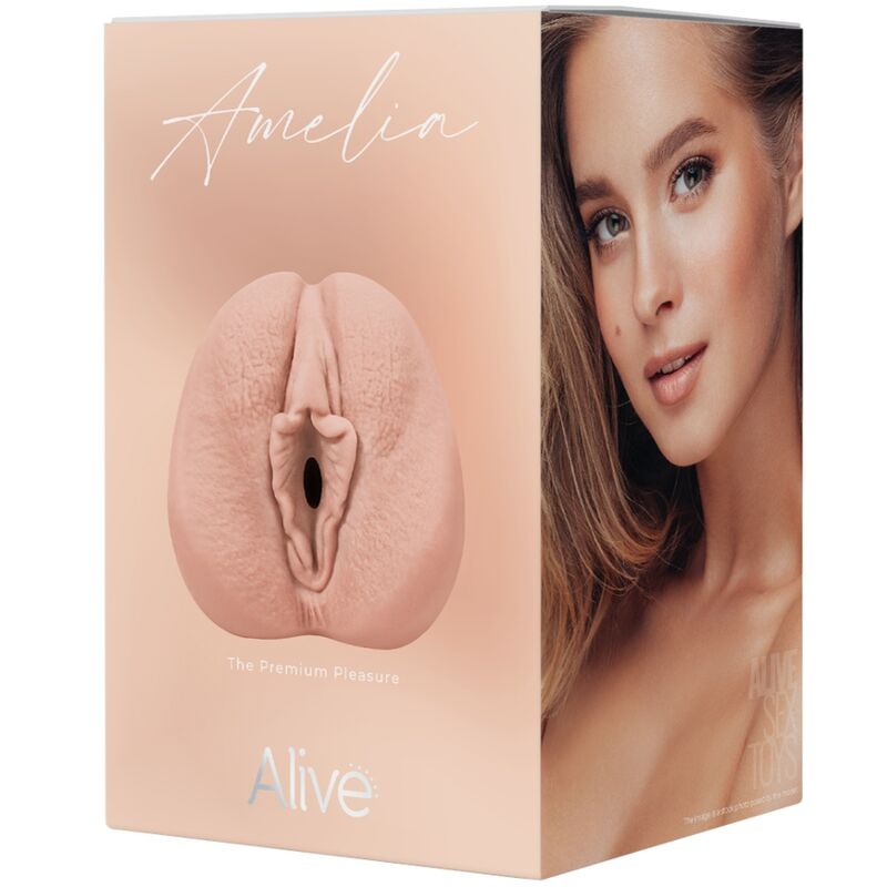 ALIVE - MASTURBADOR MASCULINO AMELIA VAGINA NATURAL SUPER REALISTA