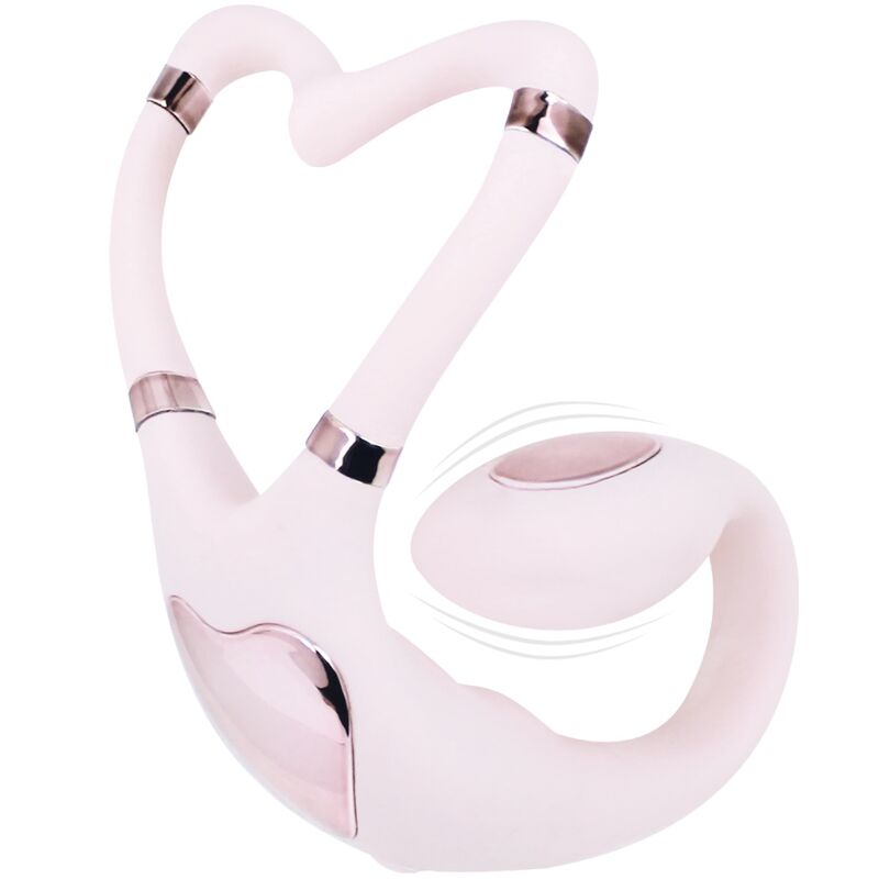 ADRIEN LASTIC - VENUS DOUBLE CLITORIS &amp; G-SPOT STIMULATOR FREE APP PINK