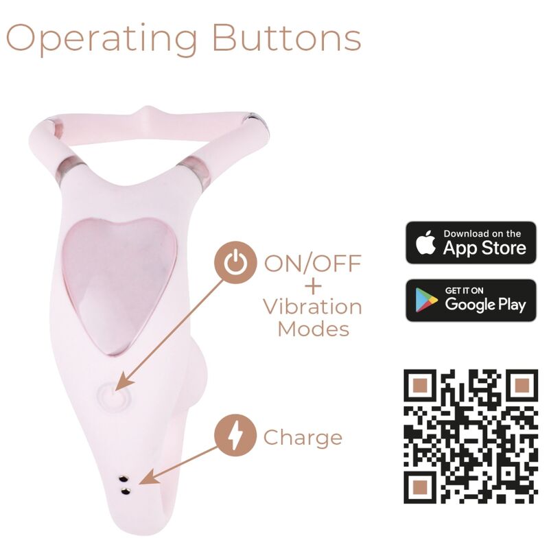 ADRIEN LASTIC - VENUS DOUBLE CLITORIS &amp; G-SPOT STIMULATOR FREE APP PINK