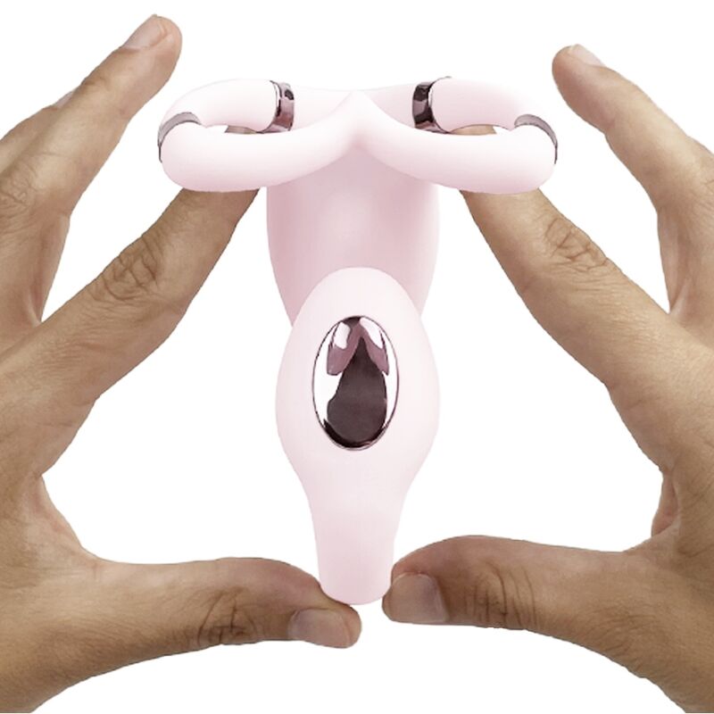 ADRIEN LASTIC - VENUS DOUBLE CLITORIS &amp; G-SPOT STIMULATOR FREE APP PINK