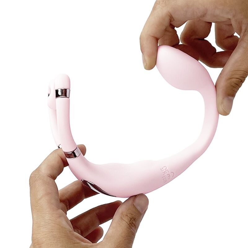 ADRIEN LASTIC - VENUS DOUBLE CLITORIS &amp; G-SPOT STIMULATOR FREE APP PINK