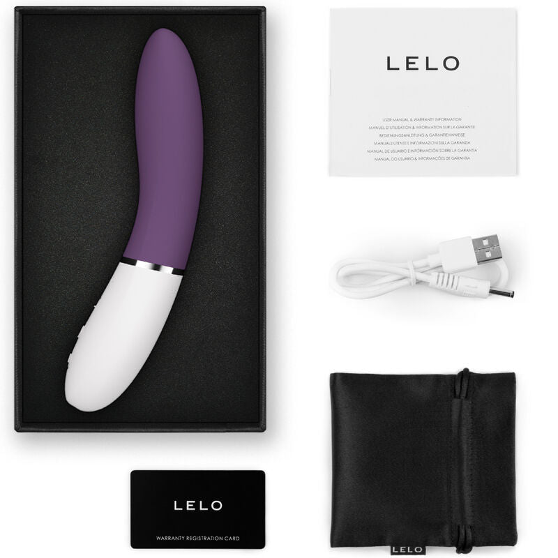 LELO - ESTIMULADOR DE PONTO G LIV™ 3 VIOLETA