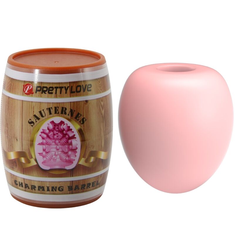 PRETTY LOVE - MASTURBADOR MASCULINO HUEVO ROSA MODELO 2