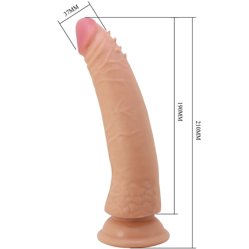 PRETTY LOVE - KABLE SUPER REALISTIC PENIS 21 CM NATURAL