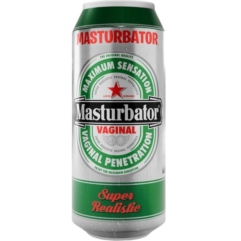 ALIVE - BEER CAN VAGINA MALE MASTURBATOR