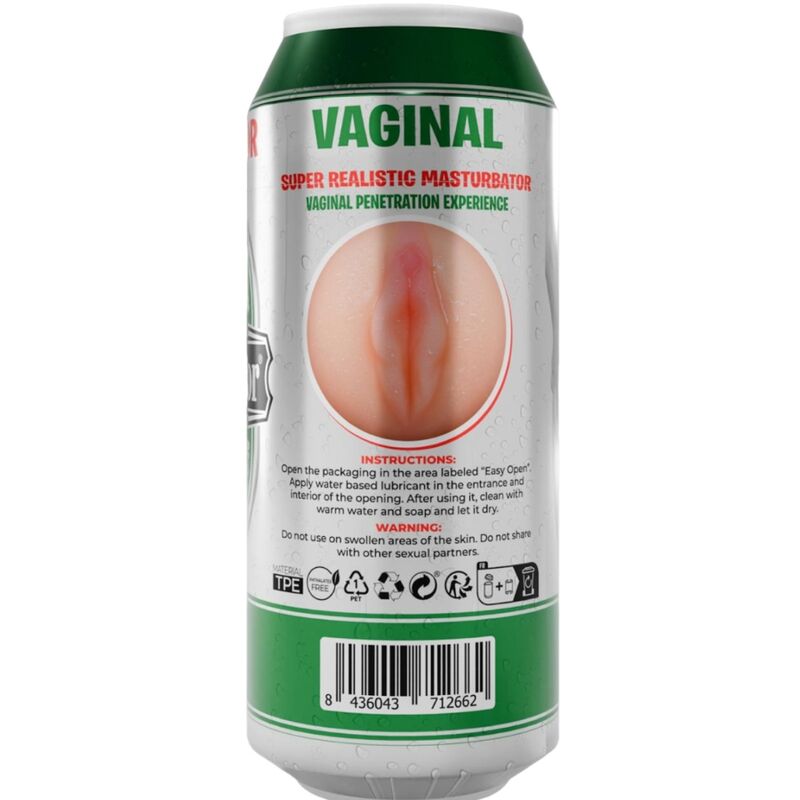 ALIVE - BEER CAN VAGINA MALE MASTURBATOR