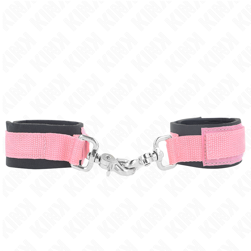 KINK - PINK ADJUSTABLE NEOPRENE WRISTBANDS ADJUSTABLE 22-34 CM