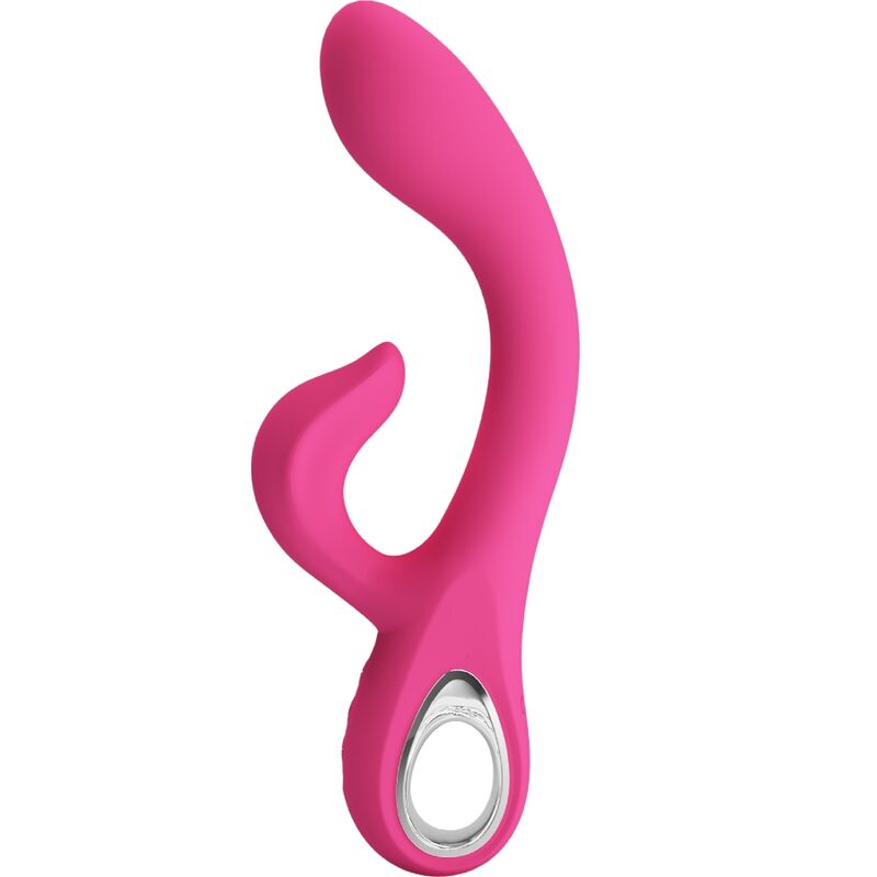 PRETTY LOVE - FRITZ VIBRATOR RABBIT 12 VIBRATIONS PINK