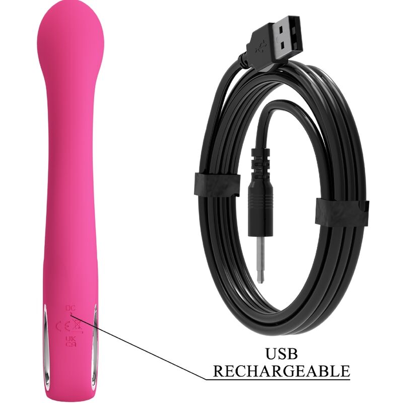 PRETTY LOVE - FRITZ VIBRATOR RABBIT 12 VIBRATIONS PINK