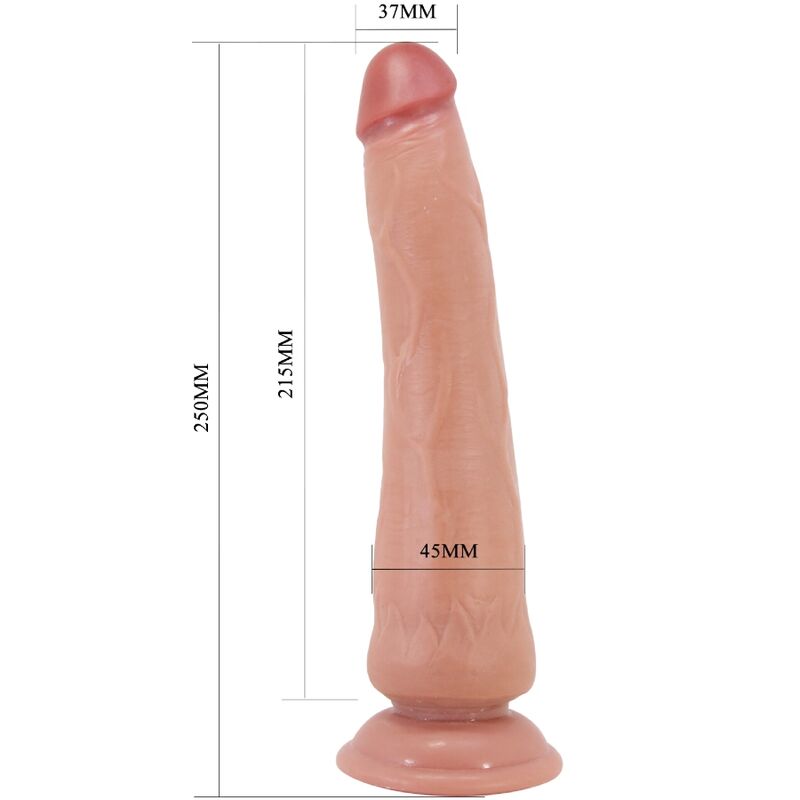 PRETTY LOVE - TIEMEYER REALISTIC DILDO 25 CM MODEL 2 NATURAL